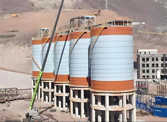 瓯海高架钢板仓